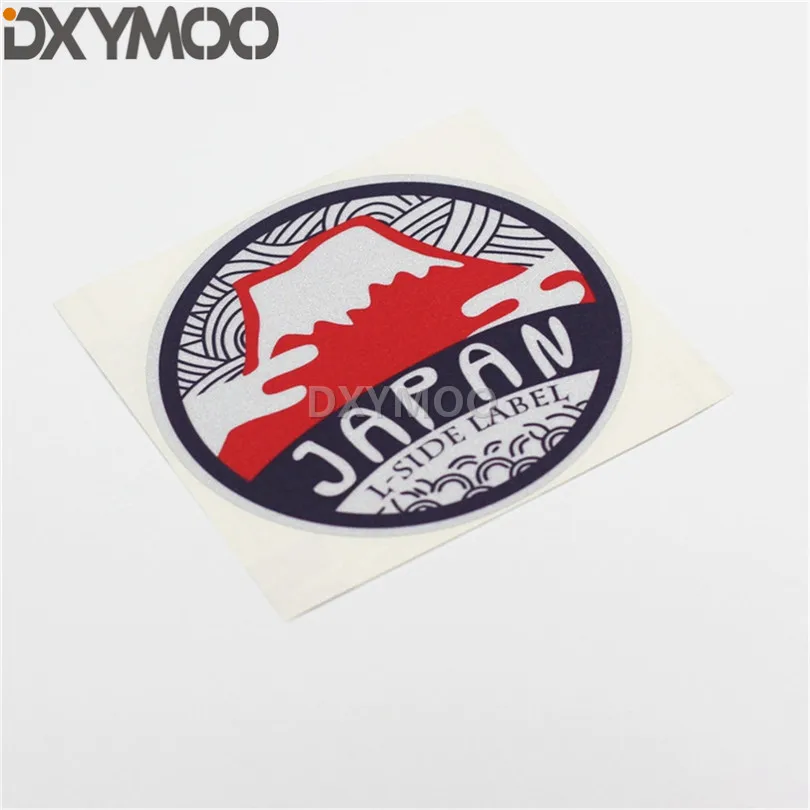 Car Styling Vinyl Decal Japanese Made In Japan Sun Moutain Fuji L-side Label Motor Bike Sticker Reflective | Автомобили и
