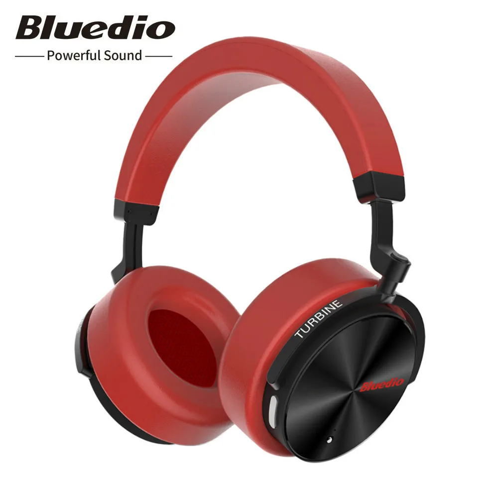 

Original Bluedio T5 Wireless Bluetooth Headphone Active Noise Cancelling Portable Bass HiFi Stereo Sport Music Headset With Mic