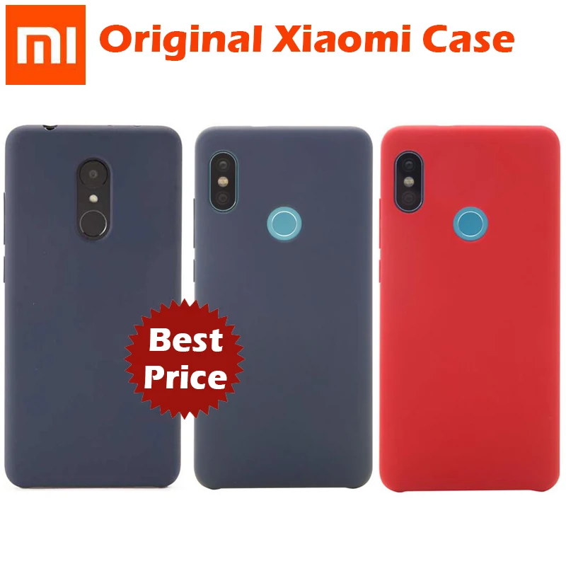 Чехол для Xiaomi Redmi Note 5 100% оригинал Plus Матовый ПК + фибра задняя крышка Pro глобальная