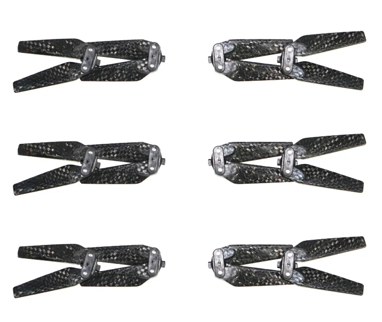 1 Pair 4730F Carbon Fiber Quick Release Foldable Propellers 4.7 inch CF Props paddle for Spark Plane Spare Parts
