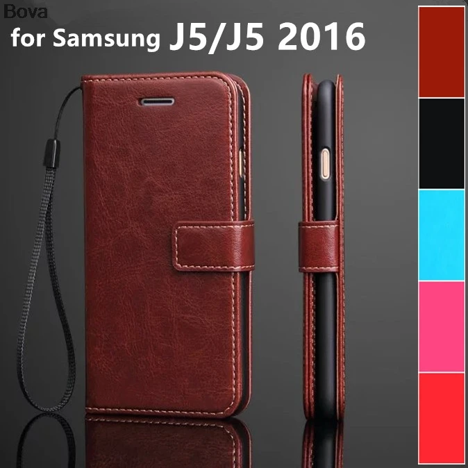 Чехлы для samsung J5 держатель карт чехол galaxy 2016 2017 телефона из искусственной кожи