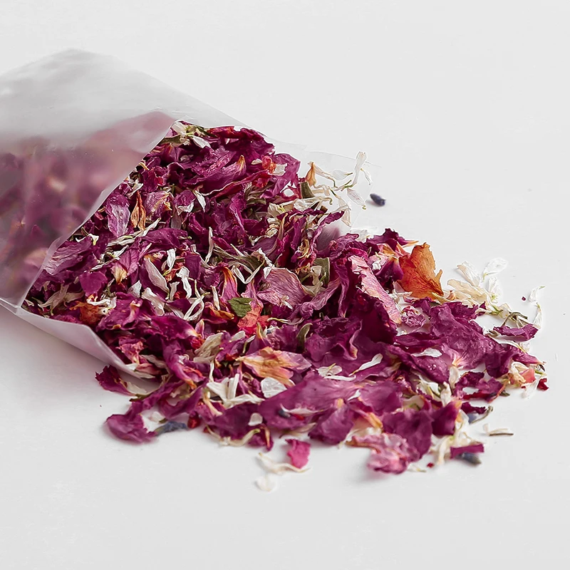 dried flowers confetti