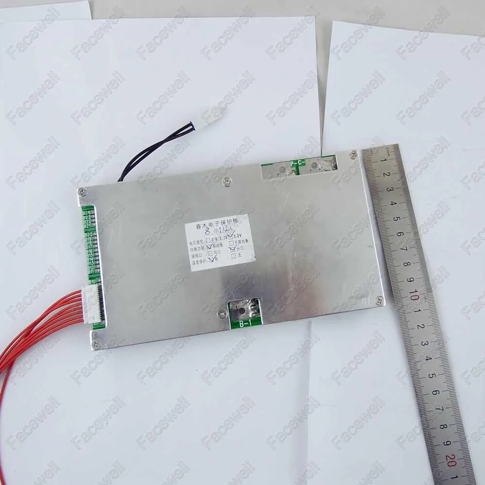 Бренд 8s 24v 120A BMS LiFePo4 8S аккумуляторная батарея lifepo4 pcb bms Защитная плата 112a 1000w 2000w motor