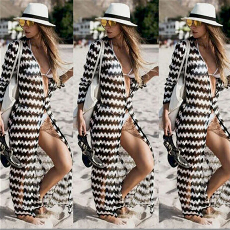 

Women Bikini Cover-Ups Hot Summer Sexy Beach Party Chiffon Dress Cover ups Swimwear Tunics for Beach Saida De Praia Feminino
