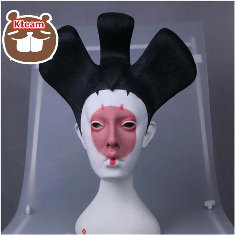 Cos 2017 Famous Japan Movie Ghost in the Shell Masks Geisha Robot Mask