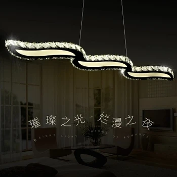 

Simple Fashion LED Droplight Modern Lustre Crystal Pendant Light Fixtures For Living Dining Room Hanging Lamp Indoor Lighting