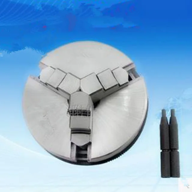

3Jaw 63mm Manual Lathe Chuck Self-centering 3 Jaw 2.5" Chuck M14 Hardned Steel for CNC Wood Lathe
