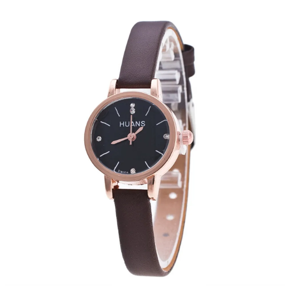 

Thin strap Small and delicate female watch high quality Minimalist Fashion Woman Fine Strap Watch Travel Souvenir Birthday Gifts