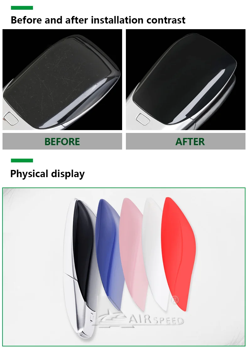  Mercedes Benz E Class W213 Car Remote Key Shell Replacement Key Rear Back Cover Refitting Accessories Car Styling (4)