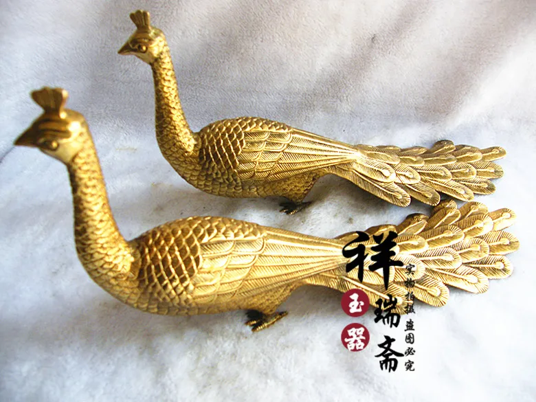 

A pure wealth Mantang of Feng Shui town house Hannaford peacock Home Furnishing decoration craft supplies