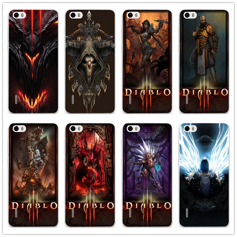 

Fashion Games Diablo III Slim Silicone Soft TPU Cell Phone Cases Huawei P8 P9 P10 P20 Mate 10 Pro Y5 Y6 II Y7 Honor 6X 7X 9 Lite