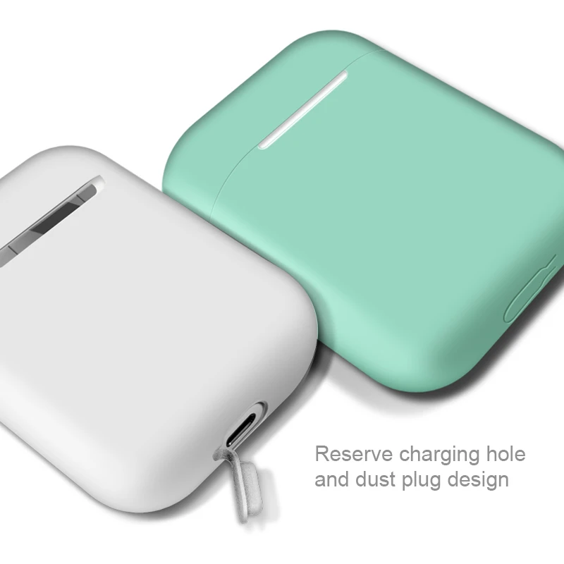 Ультратонкий Мягкий силиконовый чехол для Apple AirPods 2 противоударный защитный