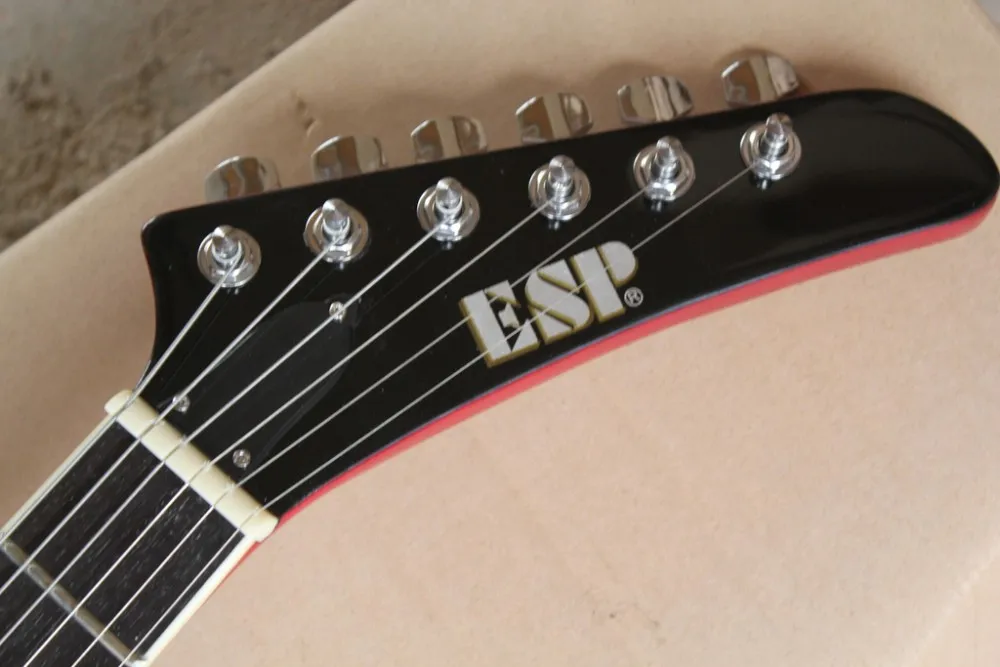 (REPLICA) ESP Double Neck Explorer 1990s James Hetfield Double Neck