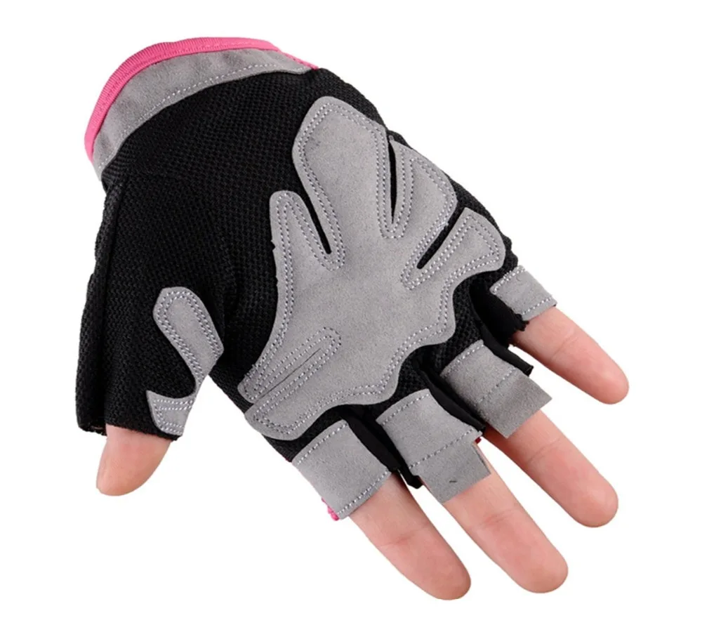 Новинка, модные велосипедные перчатки с полупальцами, противоскользящие перчатки для горного велосипеда