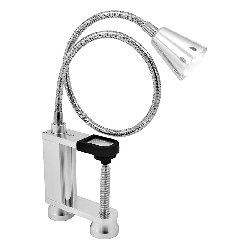  Promotion Magnetic Bbq Led Grill Light Adjustable 360 Degree Flexible Gooseneck Screw Clamp For Par