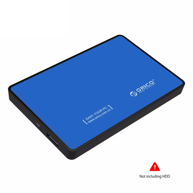 ORICO 2588US3 SATA HDD SSD USB3.0 внешняя коробка для жесткого диска чехол для хранения 5 Гбит/с для 2,5 дюймов Windows ноутбук ПК синий