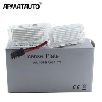 

2xCanbus LED License Plate Light white 18LED Lamps For Focus Fiesta Mondeo MK4 Kuga Galaxy S-max C max Mk2 DA3 MK3 MK5 MK6