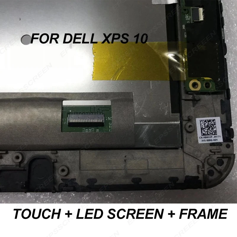 Для Dell XPS 10 DP/N 0CV6P7 ЖК-панель с сенсорным экраном оцифрованная рамка дисплей сборка LP101WH4 SLA1