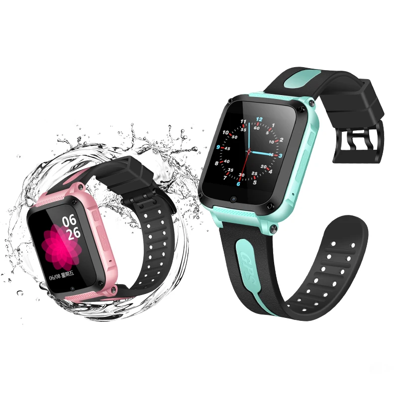 Цена IP67 водонепроницаемый смарт font b GPS b font расположение SOS Вызов удаленного монитора камера наручные часы трекер дети Дети Студенты Facebook Whatsapp часы