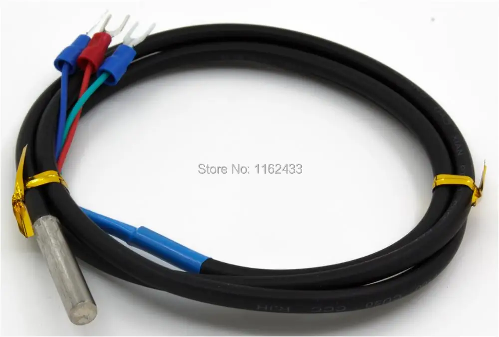 

FTARP03 PT100 waterproof type 1m cable polish rod probe head RTD temperature sensor