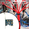 NEW PCIe 1 to 4 PCIe 16X Riser Card PCI-E 1X to 4 USB 3.0 PCI-E Riser Adapter Port Multiplier Card for BTC Bitcoin Miner Mining ► Photo 2/6