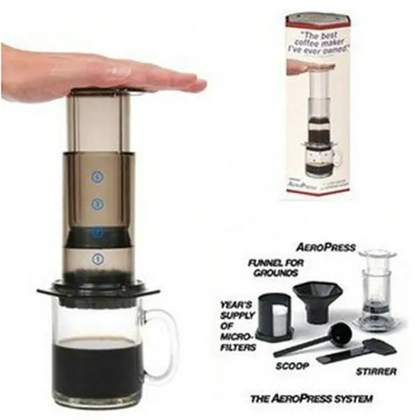 Coffee Air Press Drinker Portable Coffee Maker French Aero Press Pot Air Espresso Machine Reusable Filter With