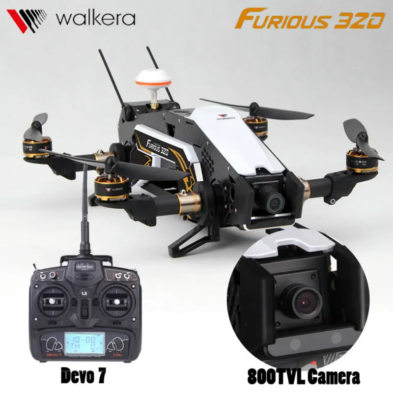 

Professional rc drones Walkera Furious 320 With HD Camera  Devo10 FPV Transmitter Quadcopter OSD GPS  vs Runner 250 QAV250 Freex
