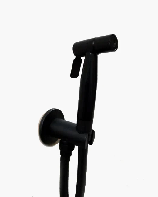 Black Bathroom toilet Hand held hot and cold Bidet Sprayer Faucet spray
