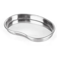 Хорошая нержавеющая сталь хирургические медицинские стоматологические инструменты изгиб лоток дезинфекция пластины для бровей губ татуировки стерилизации