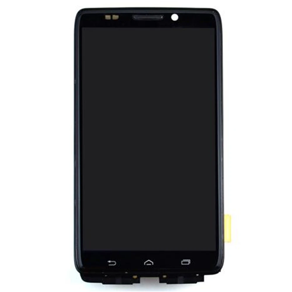 

For Motorola Droid MAXX XT1080M XT1080 LCD Screen and Digitizer Assembly With Front Frame Replacement!!(Black)