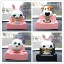 Для любви домашних животных конфиденциальные автомобильные аксессуары Автомобильные украшения солнечные дрожащие куклы