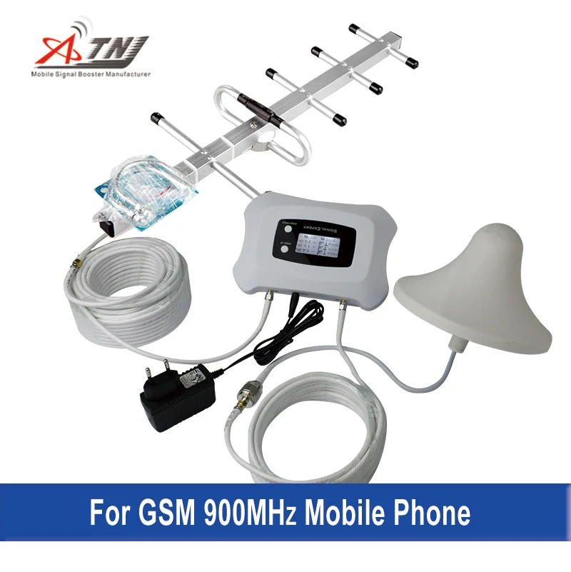 High gain! lcd mini gsm900mhz repeater 2g mobile signal