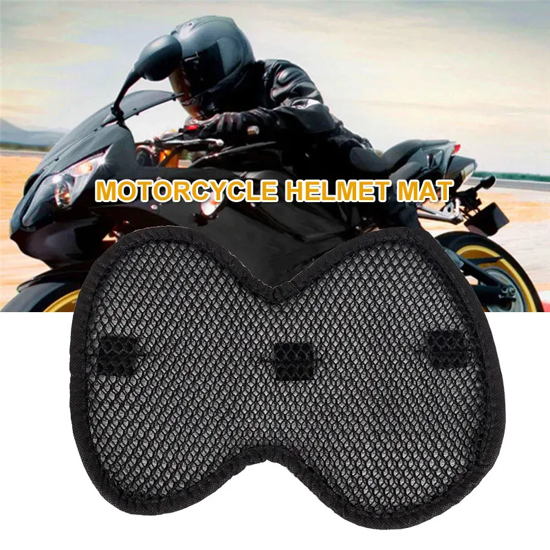 

Motorcycle Helmet Padding Motorcycle Safety Head Hat Insert 3D Honeycomb Mat Buffer Breathable Ventilation Helmet Accessries