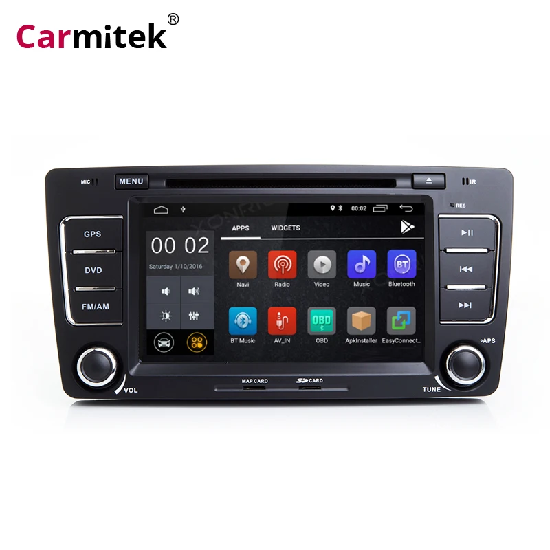 Perfect Android Radio Car Multimedia player GPS Auto 2 Din For Skoda Octavia Laura A5 2 3 Yeti 2008 2009 2010 2011 2012 2013 head unit 2