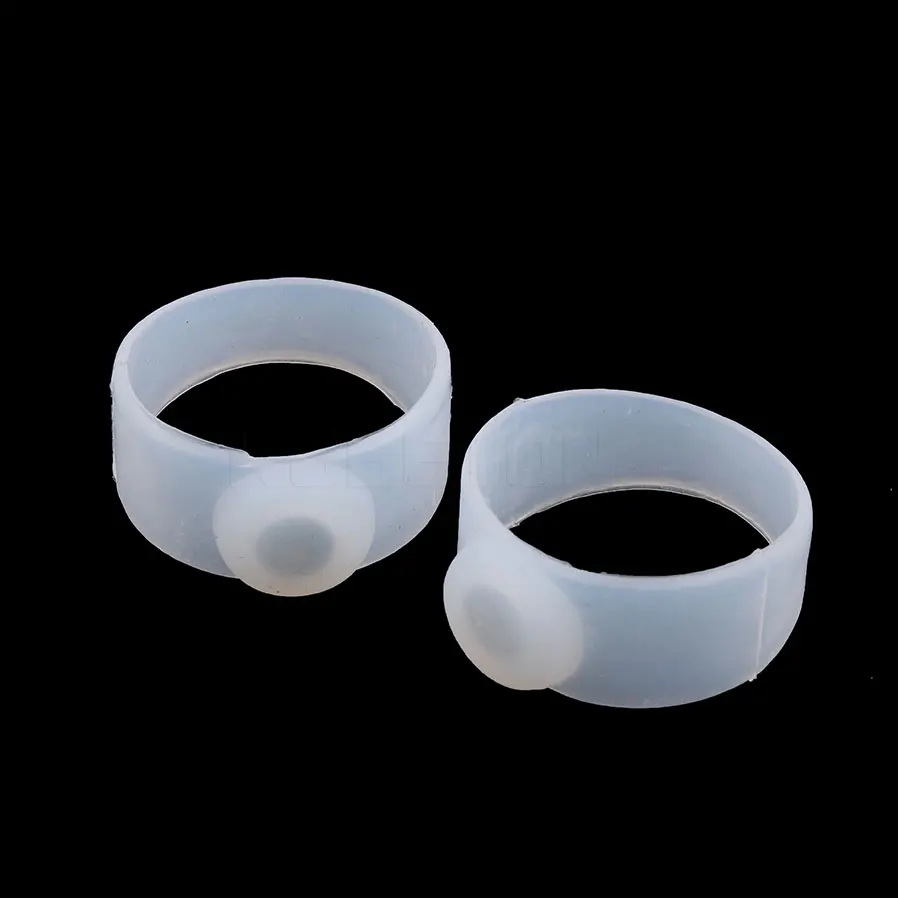 1Pair 2Piece Weight Loss Magnetic Silicone Foot Care Diet Foot Massager Double Toe Rings Slimming Ring Feet Loss Weight Reduce
