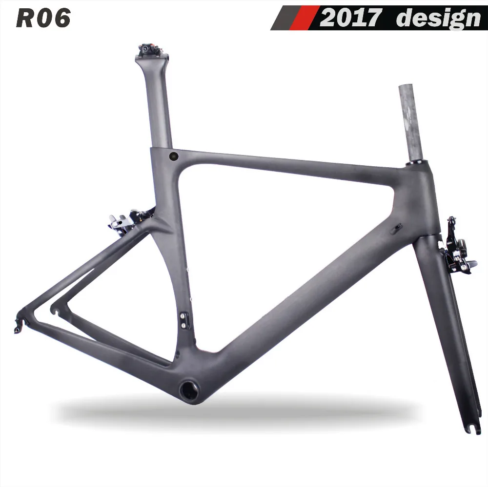 

2018 Miracle Latest AERO road bicycle carbon frame R06 New road carbon bikes frame UD Matte 48/52/54/56/59cm