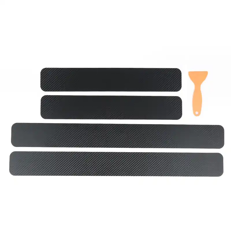 Fibra De Carbon Coche Tiras Umbral Resistente A Los Ara/ñAzos 4 Unids MWDDM Autom/óViles Protector De Umbral Puerta Engomada Kia Sorento