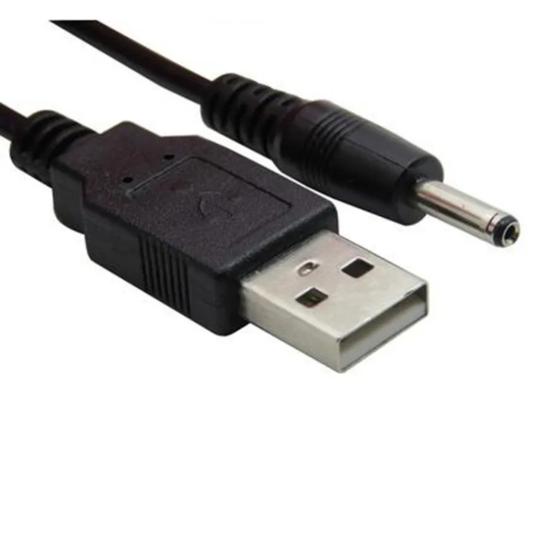 Lbsc USB к DC 3.5 мм/1.35 мм 5 вольт DC баррель разъем Мощность кабель-1 м