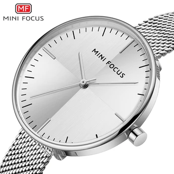 

MINI FOCUS Women Watches Waterproof Feloj Mujer Luxury Brand Ladys Watch for Woman Stainless Steel Quartz Wristwatches Girl 2019
