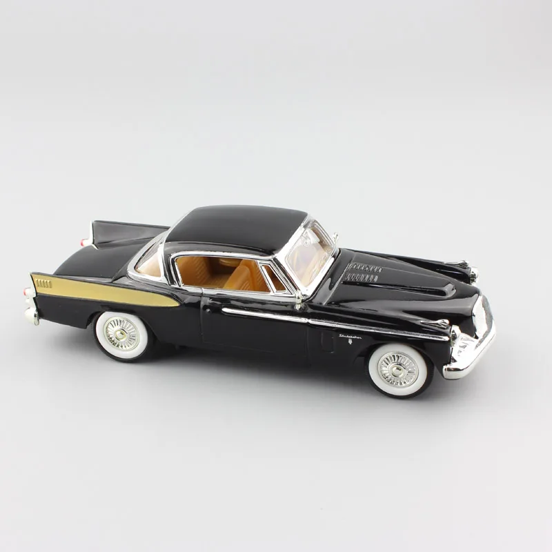 1/43 Масштаб Мини Делюкс 1958 Studebaker Golden Hawk hardtop coupe литой металлический мятный модельный автомобиль фургон игрушки для детей мальчик