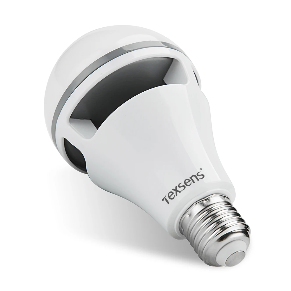 Texsens Smart RGB светодиодный светильник для музыкального приложения 10 Вт лампа E27 RGB Беспроводная Bluetooth Колонка лампа Музыка Воспроизведение 2 в 1 дизайн приложение управление