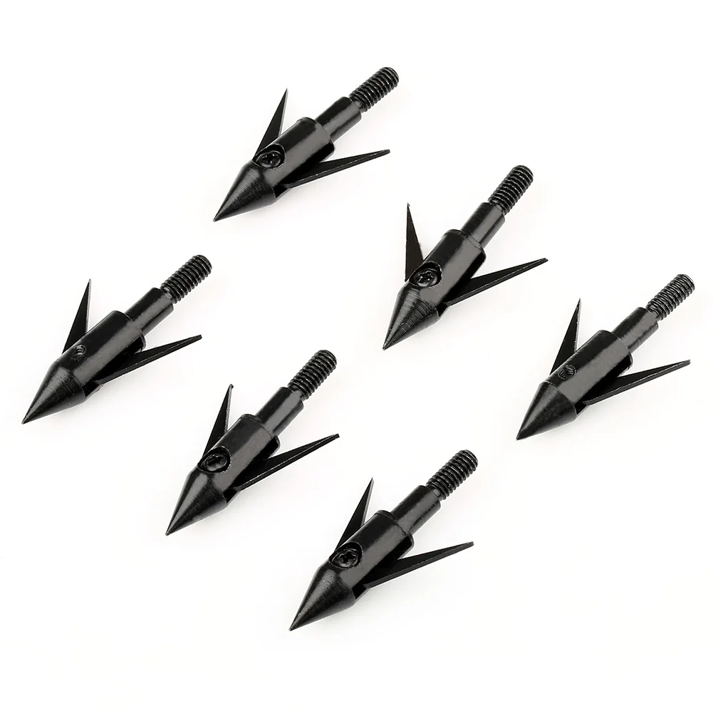 1/2/4/6pcs 150 Grain Spiral Arrowhead Broadheads Tip Points Archery Hunting Arrow Head Outdoor Sports  625fad6f12863122666d7f5f