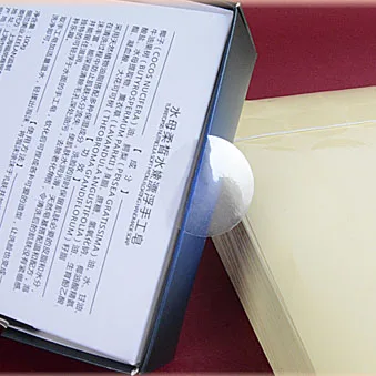 

1500Pcs 3.2cm 1.3'' Diameter Clear PVC Round Seal Transparent Plastic Circle Adhesive Sticker Label Blank Packing Sealing Label