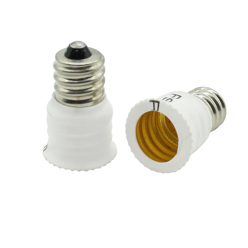 1Pcs E12 To E14 Bulb Lamp Holder Adapter Socket Converter Light Base