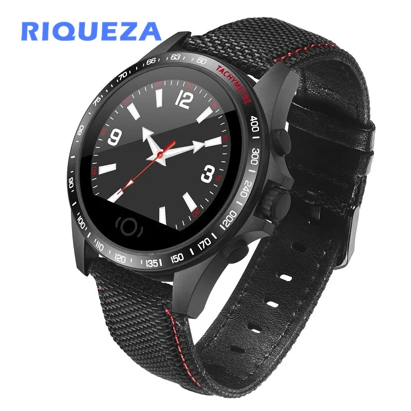 

RIQUEZA CK23 Smart Watch Sports Pedometer Fitness Bracelet IP67 Waterproof Bluetooth Heart Rate Monitor Sleep Tracker for Mens