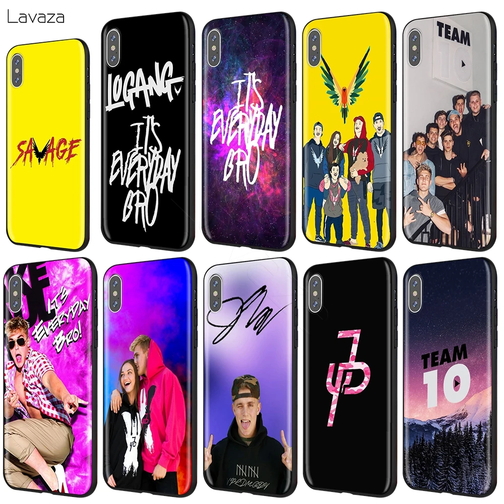 Lavaza Jake Paul Team 10 чехол для iPhone 12 mini 11 Pro XS Max XR X 8 7 6 6S Plus 5 5s se|Бамперы| |