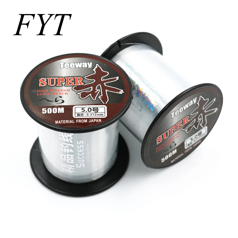 New Product 500m Strong Nylon Fishing Lines Carp Fly Fishing Nylon Monofilament Fishing Line Material From Japan 15LB-50LB