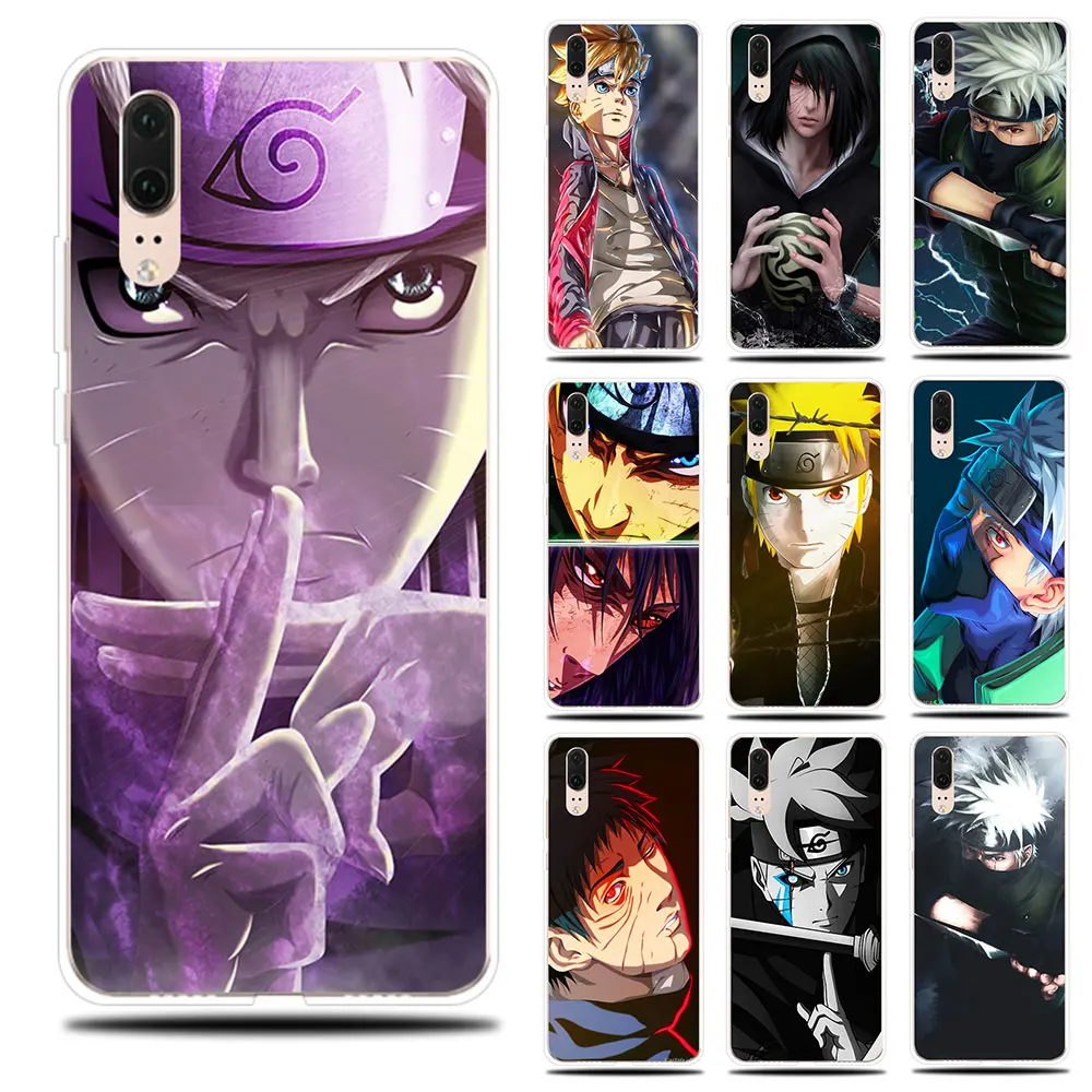 

Naruto Silicone Phone Case For Huawei P8 P9 Lite 2017 P Smart 2019 Soft Cover For Huawei P10 P20 P30 Lite Pro Case Cover