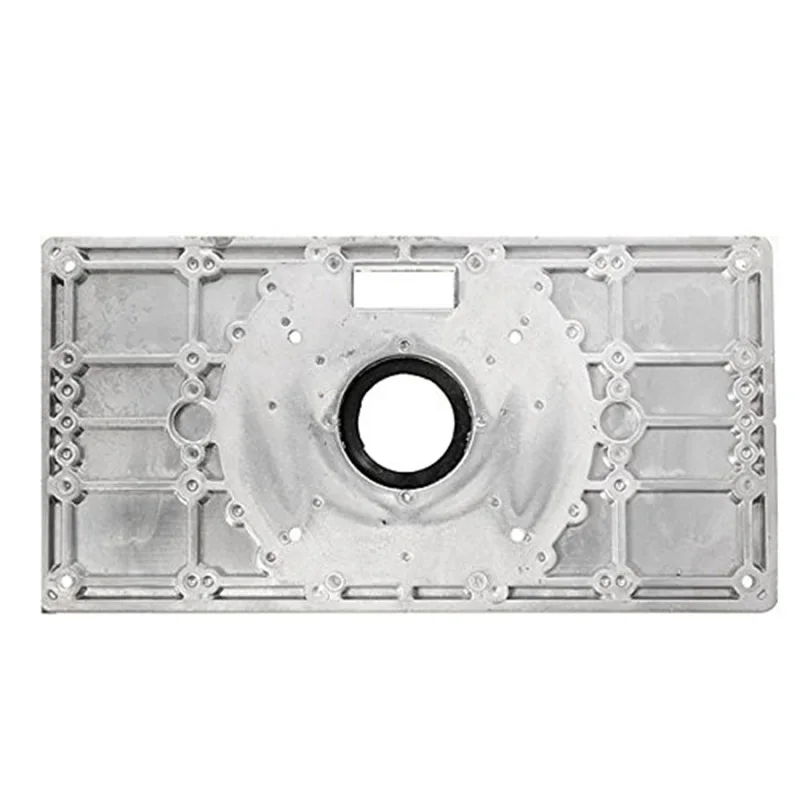 42351208mm Aluminum Router Table Insert Plate Wood Router Trimmer For Woodworking Benches with 4 Insert Rings Engrving Machine