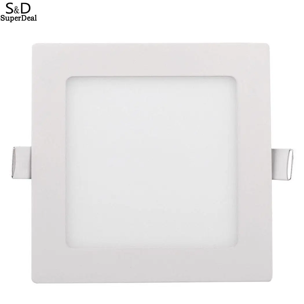 

Home Dimmable Square Recessed LED Ceiling Lights for Ultra-thin Office Lighting